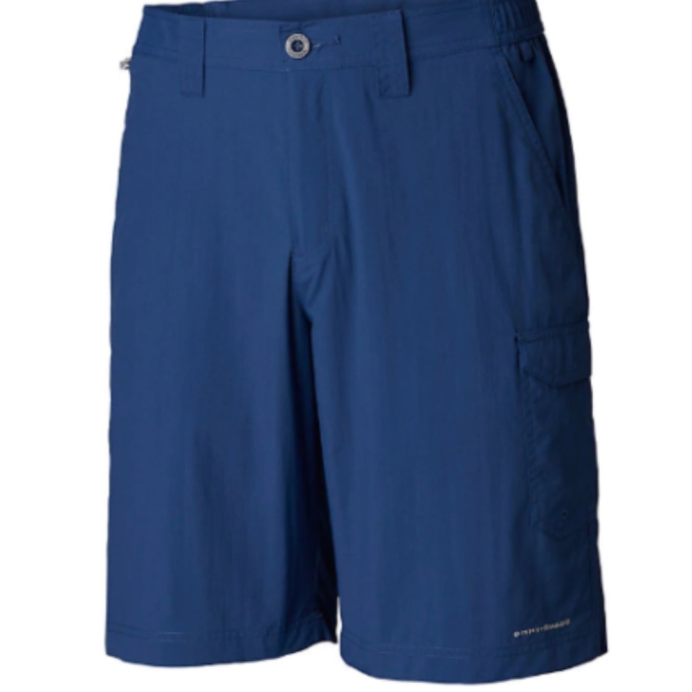 Columbia PFG Blood And Guts III Navy Shorts Men's